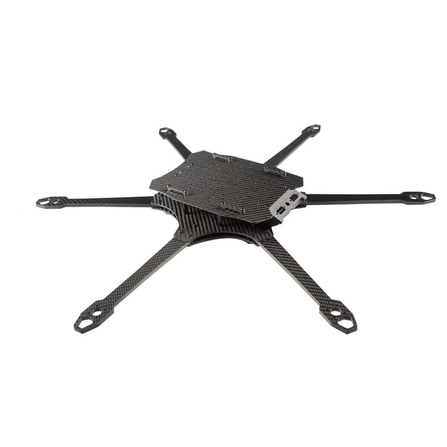 GX V6 6-Axis FPV Drone Frame 10-inch Carbon Fiber Lightweight High-Strength Screw Mount Frame Kit for RC Multirotor