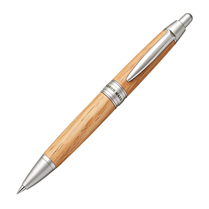 Stylo à bille rétractable uni Pure Malt SS-2005 Premium Whiskey Oak, encre noire 0,7 mm - Product Image 3