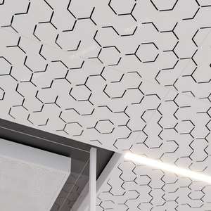 Pannello in Alluminio con Design Geometrico 3D alla Moda per Decorazione di Soffitti e Pareti - Product Image 3