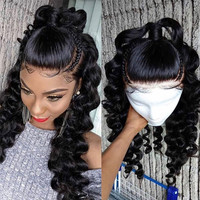 Extensions de cheveux humains Yeswigs pas chères, qualité 10A, en gros, vierges, bruts, indiens, cuticules alignées, échantillon gratuit, ondulations lâches