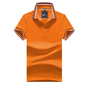 Custom Embroidered Logo Solid Formal for Shirt Cotton Polyester <b>Blend</b> Breathable High Quality Bulk Golf ODM Unisex Men - Product Image 5