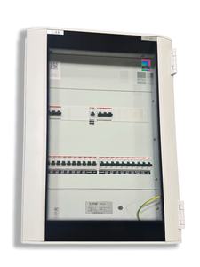 ตู้จ่ายไฟฟ้าติดผนังในอาคาร IP54 แบบ 12 ช่อง สำหรับงานไฟฟ้าภายในอาคาร ทำจากโลหะ - Product Image 3