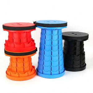 Free Sample Cheap Outdoor <b>Folding</b> <b>Stool</b> Portable Chair Adjustable Telescopic <b>Stool</b> For Fishing Camping Hiking - Product Image 3