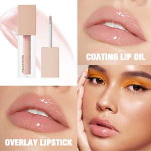 OEM 8 สีมินิลิปกลอสฉลากส่วนตัวอินทรีย์เคลือบเงาเปลือยชิมเมอร์กันน้ําแร่ 5 มล. แก้วลิปตามินิเรตเหลว - Product Image 2