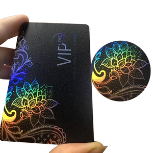 Factory Price Customized Color Hologram Laser Print VIP Chip Card PVC Hologram Magnetic Card
