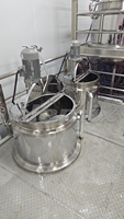 Machine d'émulsification et d'homogénéisation sous vide pour crème corporelle et lotion cosmétique, configuration haut de gamme pour production automatique