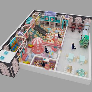 Centro de Entretenimiento de Juegos de Aventura Personalizado, Fabricante Comercial de Juegos Infantiles para Interiores, Toboganes y Equipos - Product Image 2