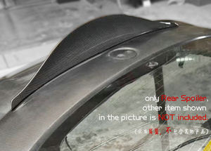 Fiat 500 595 Abarth EPA Type Aileron arrière moyen-Accessoire aérodynamique sportif | Vente en gros d'usine - Product Image 2