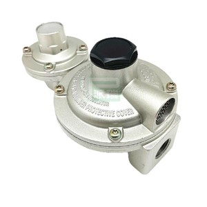 Regulador de gas de aluminio para parrilla al aire libre con cubierta protectora, ajuste universal, accesorio para cocinar, hornear y barbacoa - Product Image 1