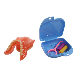 Decare Kleurrijke Plastic Aligner <span class=keywords><strong>Case</strong></span> Magnetische Orthodontische Beugelhouder / Opbergdoos voor Beugels / Opbergdoos voor Protheses Op Maat - Product Image 3