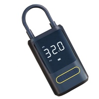 Gonfleur de pneus automatique sans fil numérique, Mini pompe de compresseur d'air sans fil Portable 12V pour voiture, vélo, moto