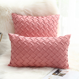 Topfinel-<span class=keywords><strong>funda</strong></span> de cojín de varios colores, tejido de terciopelo <span class=keywords><strong>verde</strong></span> suave con relieve - Product Image 4
