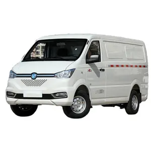 새로운 중고차 Dongfeng Yufeng EM26 2023 하이 엔드 버전 41.86kWh CATL EV 밴 중고 밴 화물 트럭 트럭