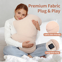 Coussin lombaire chauffant avec contrôle de température NTC, soutien de la taille pour femmes enceintes, personnel sédentaire, soins à domicile, vente en gros