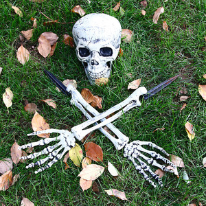 New Design Scary Halloween Home Party Decorations Halloween Decoration Skull Death Halloween Prop - Product Image 4