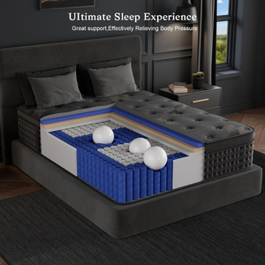 Best Selling 5 Years Warranty Pocket Spring <strong>Support</strong> Memory Foam <strong>Mattress</strong> Wholesale Factory for Bedroom Apartment - Product Image 5