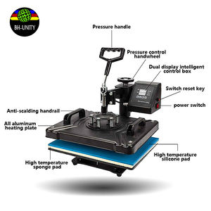 Machine de transfert de chaleur 5 en 1, Machine de Sublimation 29x38cm, presse à chaud pour tasse/chapeau/Tshirt/<span class=keywords><strong>ardoise</strong></span>/MDF, <span class=keywords><strong>prix</strong></span> chaud et bonne qualité - Product Image 4