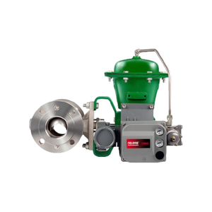 Válvula de control de presión neumática Fisher con diseño de sello equilibrado, serie V300, con brida y cuerpo de una pieza - Product Image 4
