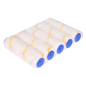 Rouleau à peinture acrylique 6 pouces à rayures jaunes, thermocollé, qualité industrielle et DIY, OEM, pour peinture et décoration – Vente chaude - Product Image 3