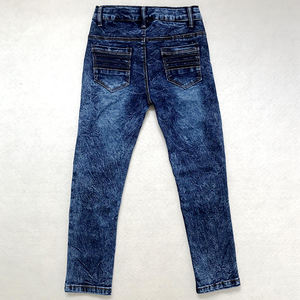 2021 New Style Fashion Washed Kids Pants Boys <b>Jeans</b> <b>Blue</b> <b>Denim</b> Little Boy <b>Jeans</b> - Product Image 2