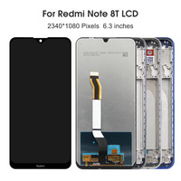 Écran d'origine pour Xiaomi Redmi Note 8T LCD écran tactile numériseur assemblée avec cadre pour Redmi Note 8T lcd