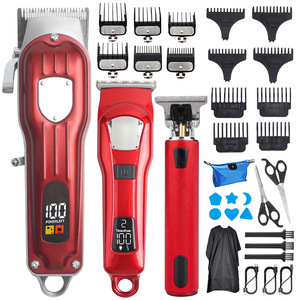 Ensemble transfrontalier de cheveux électriques <span class=keywords><strong>pour</strong></span> tondeuses et rasoir blanchissant tondeuse à tête <span class=keywords><strong>chauve</strong></span> <span class=keywords><strong>coiffeur</strong></span> spécial <span class=keywords><strong>pour</strong></span> coupe de cheveux électrique - Product Image 1