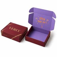 Cajas de Envío Personalizadas OEM del Fabricante, Color Azul Bebé, Rosa, Borgoña, Pequeñas y Grandes, Cajas de Papel para Suscripciones de Comercio Electrónico al por Mayor