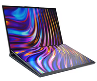 Laptop Aziendale a Doppio Schermo con Intel Core I7-1260P/i7-1360P, Display Touch da 16 Pollici, SSD da 1TB/2TB/4TB, Windows 10/11, RAM da 8GB/16GB/32GB
