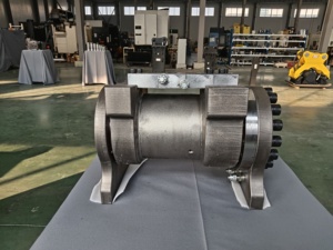 Cylindre d'actionneur rotatif GJEM, fabricant de cylindres d'actionneur rotatif hydraulique GJRA3200 pour attache rapide inclinable et rotative - Product Image 4