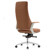 Chaise de bureau exécutive moderne en PU, pivotante, réglable en hauteur, pour la maison, le bureau, l'hôpital, l'école, l'hôtel, usage commercial, OEM/ODM