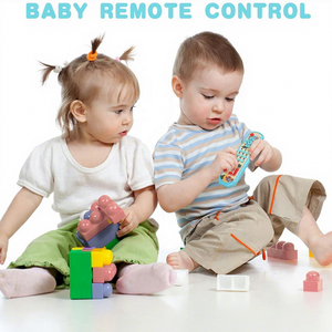 Juguete Educativo Clásico, Control Remoto de <span class=keywords><strong>TV</strong></span>, Juguete de Aprendizaje de <span class=keywords><strong>Español</strong></span> y Francés, Juguete Musical con Luces - Product Image 5