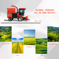 Moissonneuse-broyeuse de maïs automotrice durable pour ensilage, avec logo personnalisé