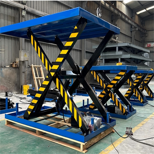 منصة رفع هيدروليكية ثابتة للمستودعات لنقل البضائع وحلول التحميل - Product Image 5