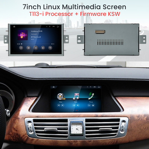 HFmidia 2026 Nuevo Sistema Linux con Pantalla de 7 Pulgadas para Mercedes Benz CLS X218 C218, Reproductor de Video para Auto con CarPlay Inalámbrico y Bluetooth - Product Image 3