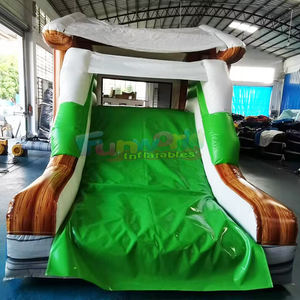 Castillo inflable navideño con tobogán, combo comercial, brincolín inflable para niños - Product Image 4