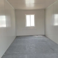 Maison conteneur détachable 2023, installation rapide, maison mobile préfabriquée de 20 pieds, une chambre, pour dortoir de travailleurs