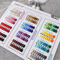 XUANFEIER 2026 Nouveau Kit de Gel UV LED de Luxe 96 Couleurs Haute Qualité Longue Durée Non Toxique Écologique Vente en Gros pour Salons
