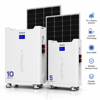 Sistema de Batería LFP de 10 kWh para Uso Residencial, 48V 200Ah, Celdas de Grado A, Alta Eficiencia, 8000 Ciclos, Energía para el Hogar, Larga Duración