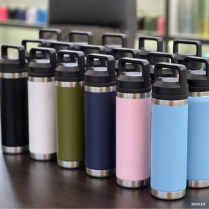 กระติกน้ำสูญญากาศสำหรับเดินทาง, ขวดน้ำสแตนเลสขนาดกะทัดรัด16ออนซ์พร้อมฝาปิดหลอดสุญญากาศผนังสองชั้น - Product Image 5