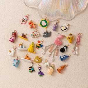 Colgantes de Animales en 3D de Manna Cute, Dijes de Esmalte Duradero Pintados a Mano - Gatos/Perros/<span class=keywords><strong>Pantera</strong></span> <span class=keywords><strong>Rosa</strong></span> - Product Image 2