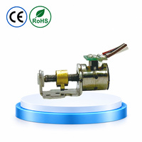 Moteur pas à pas linéaire micro 2 phases 6 mm 4,6 V CC, angle de pas de 9 degrés, avec vis mère, pour mise au point d'objectif d'appareil photo