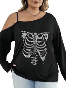 Camisetas de Manga Larga Casuales para Mujer, de Secado Rápido, Lisas, Teñidas, Ecológicas, Holgadas, con Estampado Personalizado, Transpirables - Product Image 3