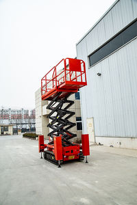 पूर्ण स्वचालित एक आदमी उठाने मंच स्व-चालित कैंची लिफ्टर रबर ट्रैक क्रॉलर कैंची लिफ्ट - Product Image 2