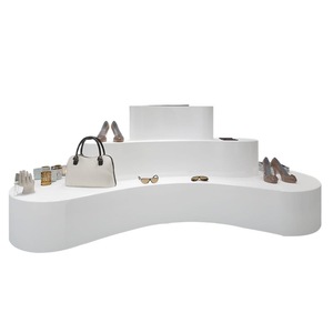 Mesa de Exhibición con Forma de Nube para Tienda de Ropa, Floristería, Zapatos y Accesorios, Stand de Exhibición, Mesa de Promoción - Product Image 5