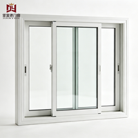 Fenêtre coulissante en PVC de style européen, de bonne qualité, en UPVC, coupe-vent et isolante thermiquement, pour cuisine, école et villa