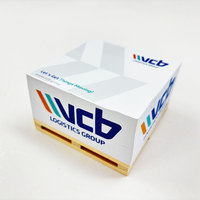 Blocs-notes promotionnels personnalisés avec logo imprimé pour entreprises, bureaux, cadeaux d'hôtel, blocs-notes adhésifs carrés, notes autocollantes en forme de cube