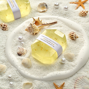 Handmade kim cương xà phòng Gem giống như xuất hiện với cơ thể thơm và rửa mặt lá vàng tôn tạo món quà hoàn hảo - Product Image 5