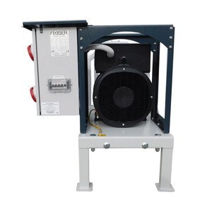 Groupe électrogène triphasé refroidi par eau Feeser Premium 20-50 KVA 50Hz 230/400V avec sortie AC, qualité garantie MeccAlte, unité tractante - Product Image 2