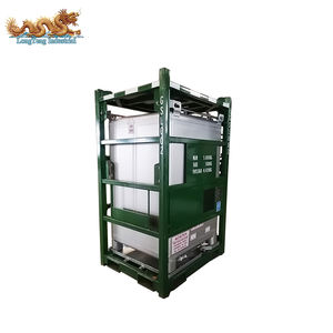 2000l 550gal DNV 2.7-1 표준 해상 스틸 IBC 토트 탱크 컨테이너 판매 - Product Image 2