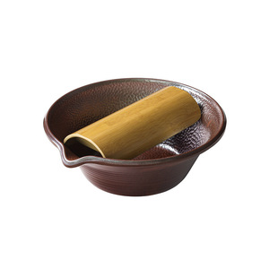 จานเมลามีนทรงกลมลายภูเขาและธรรมชาติ สำหรับบุฟเฟ่ต์ โรงแรม ร้านอาหาร - Product Image 1